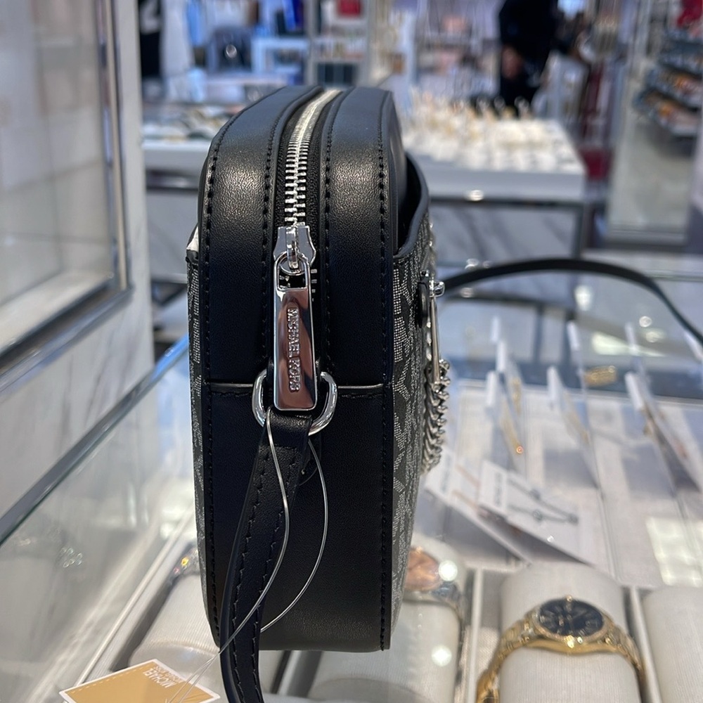 MICHAEL KORS Jet Set Lg Ombré Signature Logo EW Crossbody Body East West 
Black - Picture 13 of 16